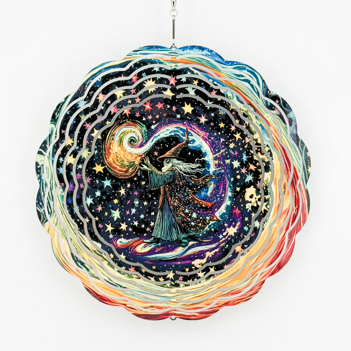 Cosmic Wizard Wind Spinner