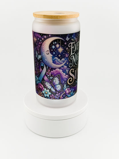 Even the Darkest Night Glass Can