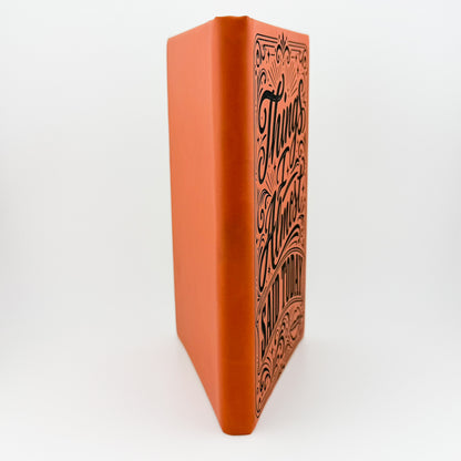 Things I Almost Said Today journal, angled view of engraved cover